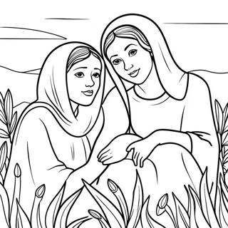 Ruth Og Naomi Farvelaegningssiden 125127-59143