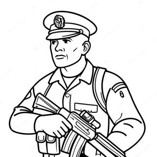 Modig Marine I Kamp Farvelaegningsside 125208 59215