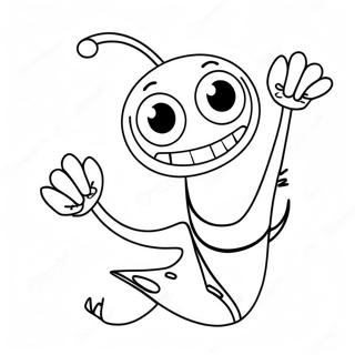 Sod Forky Med Et Stort Smil Farvelaegningsside 125257 59248