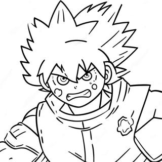 Eksplosiv Bakugo Aktion Farvelaegningssiden 125334-59307