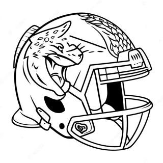 Jacksonville Jaguars Maskot Farvelaegningsside 125488-59425