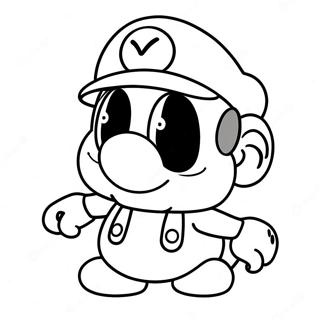 Cappy Mario Odyssey Farvelægningsider