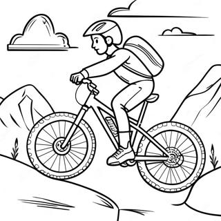 Eventyrlig Mountain Biker Farvelaegningsside 125953-59785