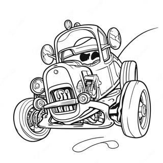 Bone Shaker Hot Wheels Racing Farvelaegningsside 126033-59859