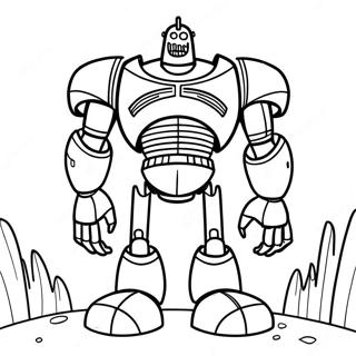 Eventyrlig Jernkaempe Farvelaegningsside 126215 59998