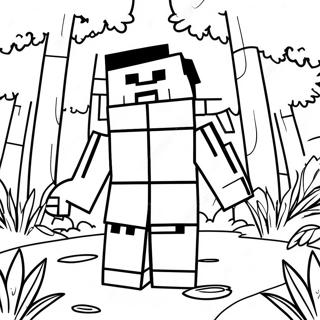 Minecraft Steve Farvesider
