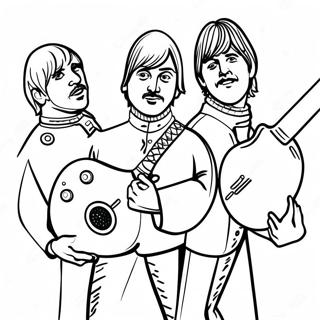 Beatles Farvelægningsider