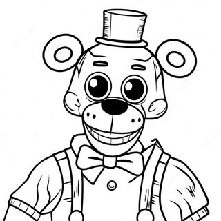 Skraemmende Dukke Fnaf Farvelaegningsside 126806-60445
