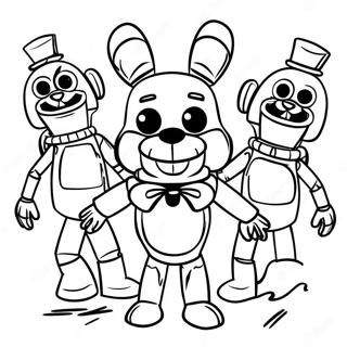 Skraemmende Dukke Fnaf Farvelaegningsside 126806-60446