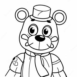 Farverig Dukke Fnaf Farvelaegningsside 126807-60450
