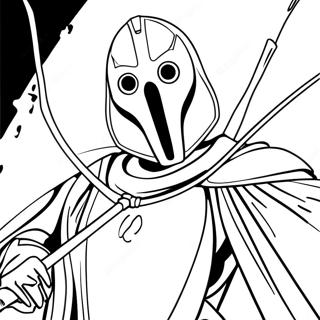 General Grievous Med Lysvaesser Farvelaegningsside 126936 60549