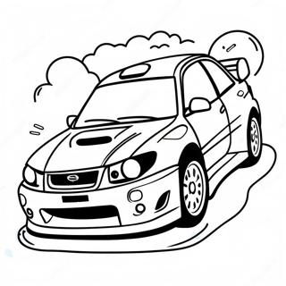 Subaru Impreza Rally Farvelaegningsside 126989-60597