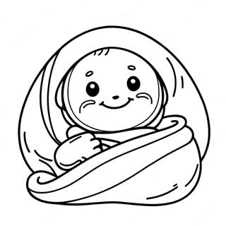 Sod Nyfodt Baby I Taeppe Farvelaegningsside 127347-60867