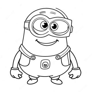 Lilla Minion Farvelaegningssiden 127371-60882