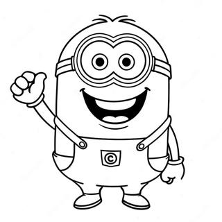 Glad Lilla Minion Farvelaegningssiden 127372-60888