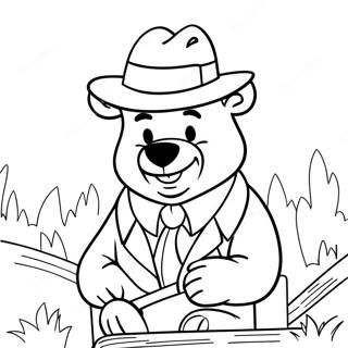 Yogi Bear Farvelaegningsside 127500-60982