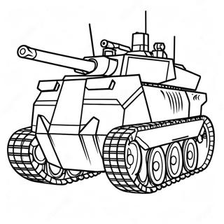 Bevaebnet Krigsmaskine Farvelaegningsside 127656 61107