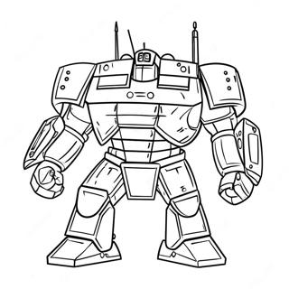 Bevaebnet Krigsmaskine Farvelaegningsside 127656 61108