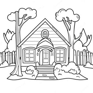 Hyggeligt Nabolagshus Farvelaegningsside 127863-61397