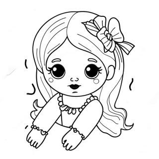 Skraemmende Odelagt Dukke Farvelaegningsside 127939 61460