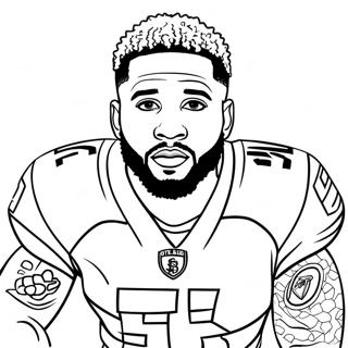 Odell Beckham Jr Farvelægningsider