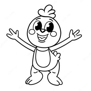 Toy Chica Syngende Farvelaegningsside 128664-62023