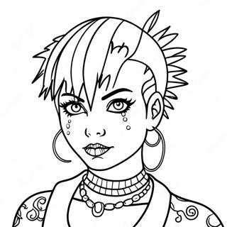 Punk Goth Farvelægningsider