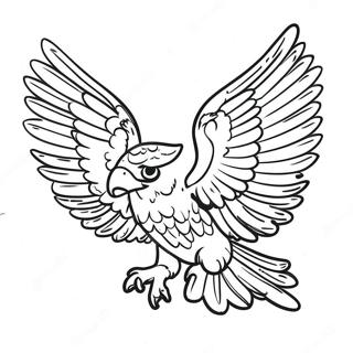 Fjerde Vinge Fantasi Eventyr Farvelaegningsside 129609-62759