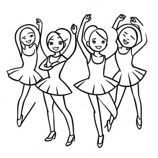 Spaendende Dance Moms Opvisning Farvelaegningsside 130096-63135