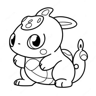 Eventyrlig Starter Pokemon Farvelaegningsside 130123 63157