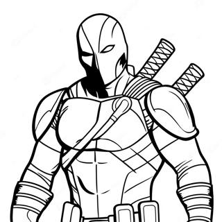 Deathstroke Farvelaegningsside 130997-63831