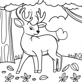 Buck Realistisk Hjort Farvesider