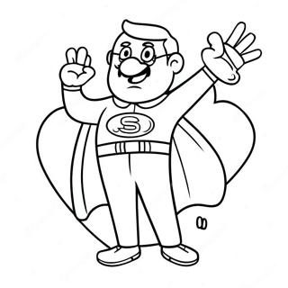 Sjov Super Far Farvelaegningsside 131566-64278