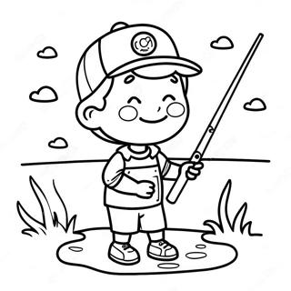 Glad Barn Fanger Bass Farvelaegningsside 131590-64293