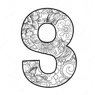 Farverig Nummer 9 Farvelaegningsside 131980 64603