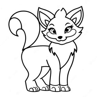 Majestaetisk Anime Raev Farvelaegningsside 132105 64700