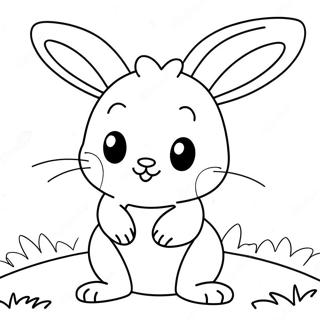 Elskelig Anime Kanin Farvelaegningsside 132106 64704