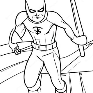 Daredevil Med Sin Stok Farvelaegningsside 132206-64778