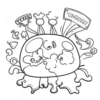 Kreative Samarbejdsaktiviteter Farvelaegningsside 132361-64894