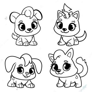 Legesyge Animal Jam Kaeledyr Farvelaegningsside 132901 65319