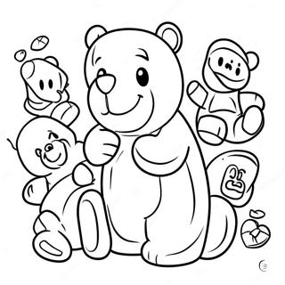 Gummy Bears Farvelaegningsside 132949-65347