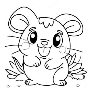 Hamtaro Farvelægningsider