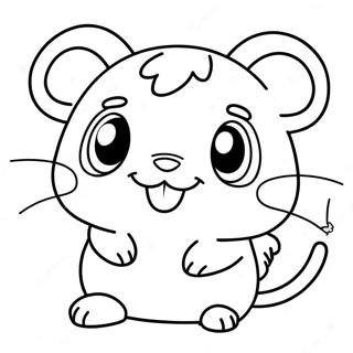 Hamtaro Farvelaegningsside 133001-65387