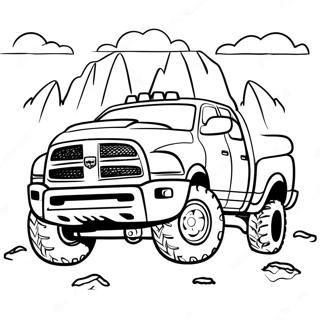 Ram Truck Off Road Eventyr Farvelaegningsside 133213-65563