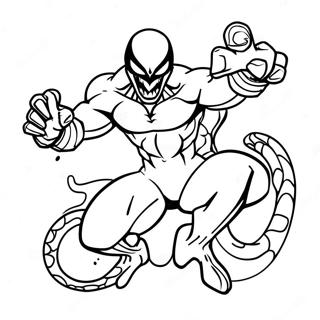 Venom I Action Pose Farvelaegningsside 13322-2909