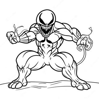 Venom I Action Pose Farvelaegningsside 13322-2910