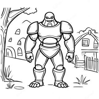 Iron Golem Minecraft Farvesider
