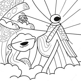 Almaegtige Egenskaber Af Gud Farvelaegningsside 134062 66211