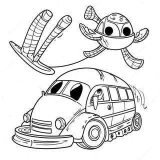 Sjove Twists And Turns Vbs Rejse Farvelaegningsside 134340 66429