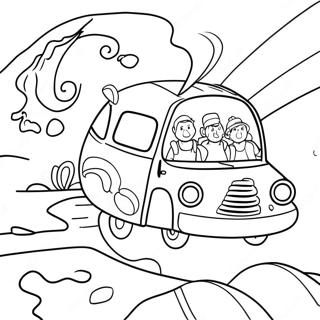 Sjove Twists And Turns Vbs Rejse Farvelaegningsside 134340 66430